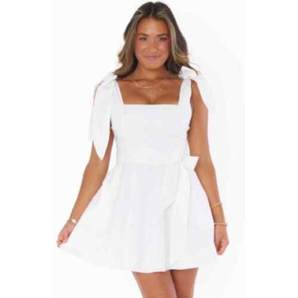 Show Me Your Mumu Claire Mini Dress White Size Small